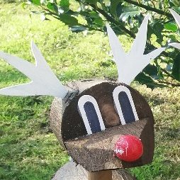 Handmade Christmas Wooden Reindeer