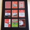Arsenal Mounted Retro Football Programmes Picture